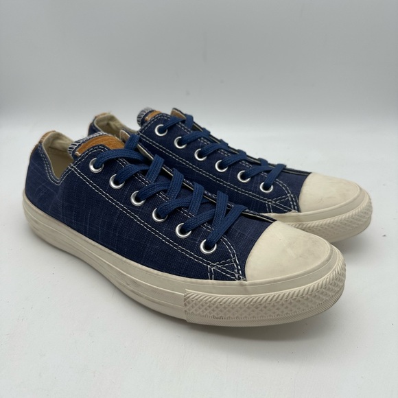 BRAND NEW Rare Converse 142269C CT OX DESIGN BLUE Men 8 Women 10 - Picture 1 of 9